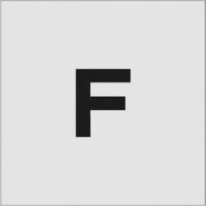IM ステンシル F 文字サイズ50×40mm ( AST-F5040 ) (株)アイマーク｜orangetool