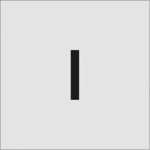 IM ステンシル I 文字サイズ50×40mm ( AST-I5040 ) (株)アイマーク｜orangetool