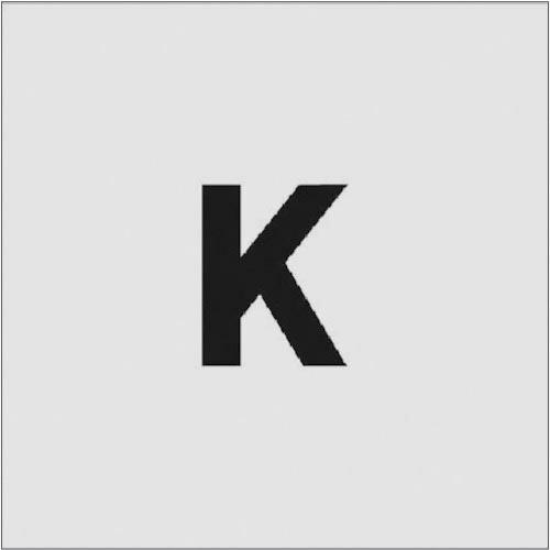 IM ステンシル K 文字サイズ50×40mm ( AST-K5040 ) (株)アイマーク