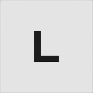 IM ステンシル L 文字サイズ50×40mm ( AST-L5040 ) (株)アイマーク｜orangetool