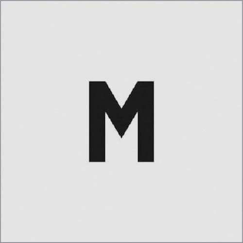 IM ステンシル M 文字サイズ50×40mm ( AST-M5040 ) (株)アイマーク