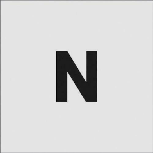 IM ステンシル N 文字サイズ50×40mm ( AST-N5040 ) (株)アイマーク