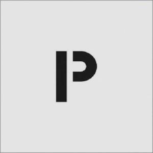 IM ステンシル P 文字サイズ50×40mm ( AST-P5040 ) (株)アイマーク｜orangetool