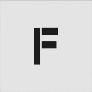 IM ステンシル F 文字サイズ100×65mm ( AST-F10065 ) (株)アイマーク｜orangetool