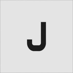 IM ステンシル J 文字サイズ100×65mm ( AST-J10065 ) (株)アイマーク｜orangetool
