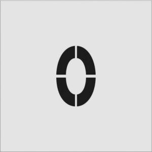 IM ステンシル O 文字サイズ100×65mm ( AST-O10065 ) (株)アイマーク｜orangetool