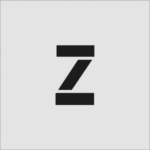 IM ステンシル Z 文字サイズ100×65mm ( AST-Z10065 ) (株)アイマーク