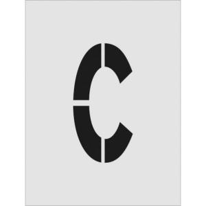IM ステンシル C 文字サイズ250×125mm ( AST-C250125 ) (株)アイマーク｜orangetool