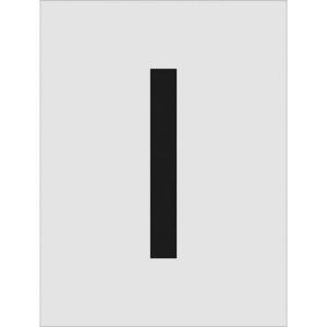 IM ステンシル I 文字サイズ250×125mm ( AST-I250125 ) (株)アイマーク｜orangetool