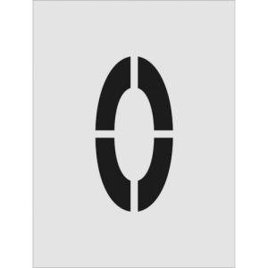 IM ステンシル O 文字サイズ250×125mm ( AST-O250125 ) (株)アイマーク｜orangetool