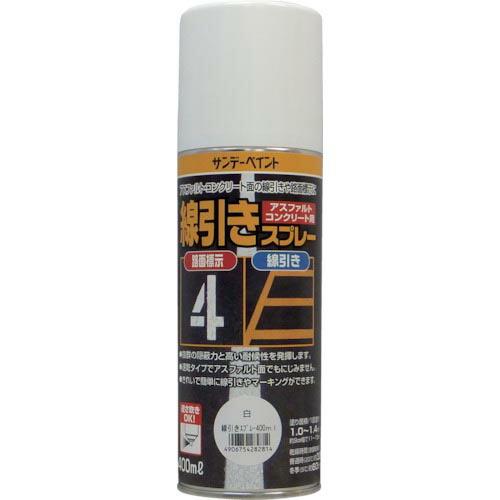 サンデーペイント 線引きスプレー 400ml 黄色 ( 2001EV ) サンデーペイント(株)