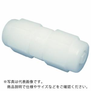 アラム チューブ継手 FUコネクター ストレート ポリプロピレン(白)(1760-06) 適用チューブ径6×9mm ( FCS0609PP ) アラム(株)｜orangetool