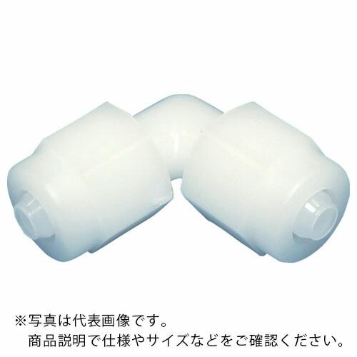 アラム チューブ継手 FUコネクター エルボ ポリプロピレン(白)(1762-10) 適用チューブ径...