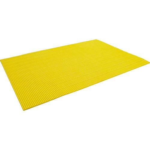 TRUSCO ジャバラマットスリム 粘着付き 600X900mm イエロー ( TNS-6090NT...
