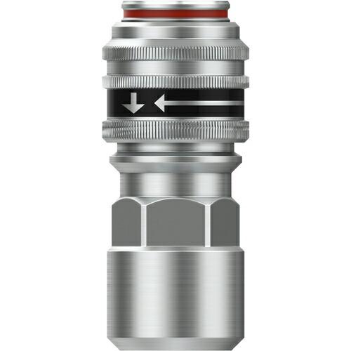 CEJN シリーズ115 カップリング フラットフェース 安全ロック機構付 G1/4メネジ ( 10...