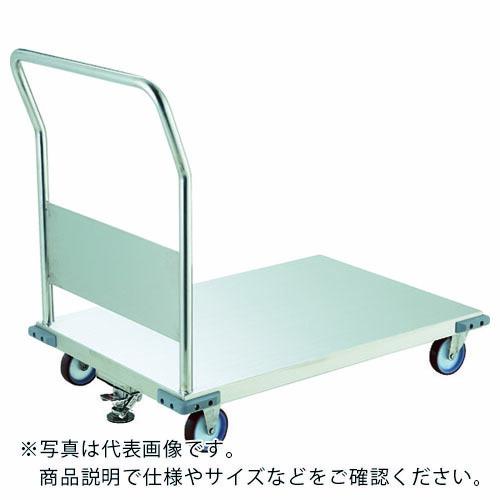 TRUSCO オールステンレス台車 コーナーC付 1200X750 NU ストッパー付 ( AS-1...