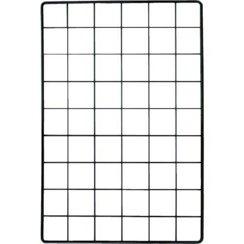 WAKI メッシュパネル 450X1500mm 黒 ( EMP017 ) 和気産業(株)