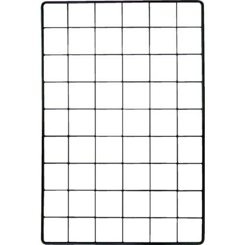 WAKI メッシュパネル 600X1200mm 黒 ( EMP042 ) 和気産業(株)