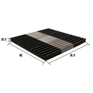 WAKI 防振ゴムA 10X200X200mm ( BGA-04 ) 和気産業(株)｜orangetool