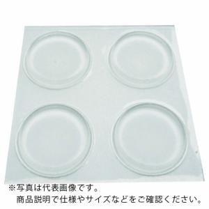 WAKI 防振材(下敷きタイプ) ソフトクッション(平丸型) Φ12.7×3.5mm 8個入り ( CN-009 ) 和気産業(株)｜orangetool