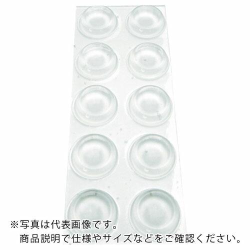 WAKI 防振材(下敷きタイプ) ソフトクッション(凸型) Φ22.3×10.1mm 4個入り ( ...