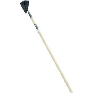 浅野木工所 草削 (鋼付)デルタホー三面式240mm ( 10035 )｜orangetool