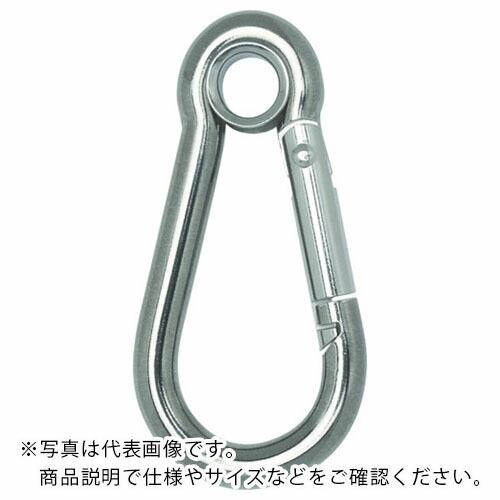 TRUSCO 国産ステンレスカラビナハーケン A型 10X110mm ( TSKH-10A )