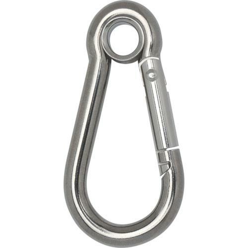 TRUSCO 国産ステンレスカラビナハーケン A型 8×80mm ( TSKH-8A ) トラスコ中...