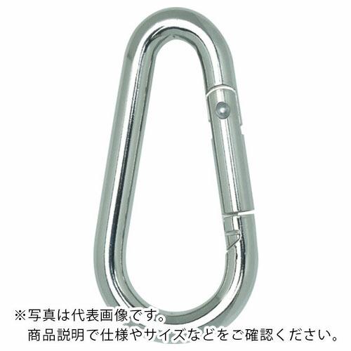 TRUSCO 国産カラビナハーケン NS型 スチール製 10X110mm ( TKH-10NS ) ...