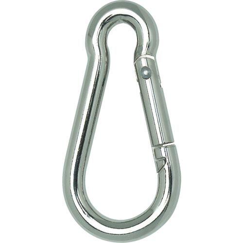 TRUSCO 国産カラビナハーケン B型 スチール製 8X80mm ( TKH-8B ) トラスコ中...