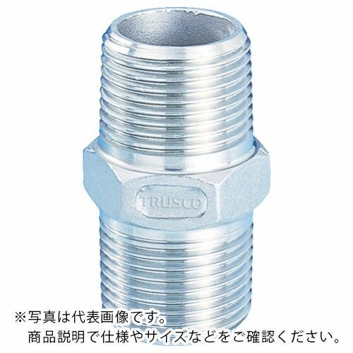 TRUSCO ねじ込み管継手 SUS 六角ニップル 8A ( TSTN-8A ) トラスコ中山(株)