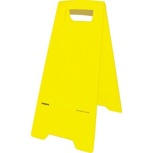 TRUSCO フロアスタンド 黄 無地 幅300X奥行380X高さ610mm ( THSB-306Y...