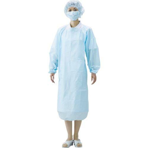 アイテックス 袖付PEエプロン (50枚入) ( ASPE-F-1 ) (株)アイテックス