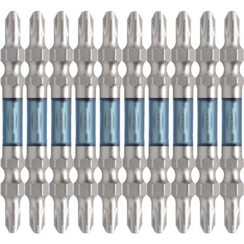アネックス ドライバービット(トーションタイプ) ハイパー龍靭ビット スリムタイプ 両頭刃先+2×全...