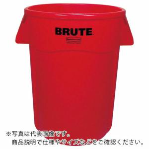 ラバーメイド ラウンドブルートコンテナ スリット付き 37.9L レッド ( 261005 ) ニューウェルブランズ・ジャパン合同会社｜orangetool