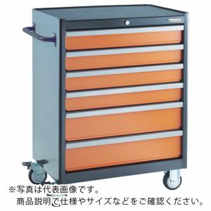 TRUSCO ローラーキャビネット 引出4段 50X1 100X2 150X1 ( TFRC-121 )｜orangetool