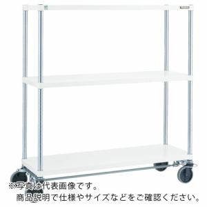 TRUSCO スチールラック フェニックスラック 1200X600 U車輪4輪S付 W色 抗菌粉体塗装 ( PER-3463-U125-B4-W ) トラスコ中山(株)｜orangetool