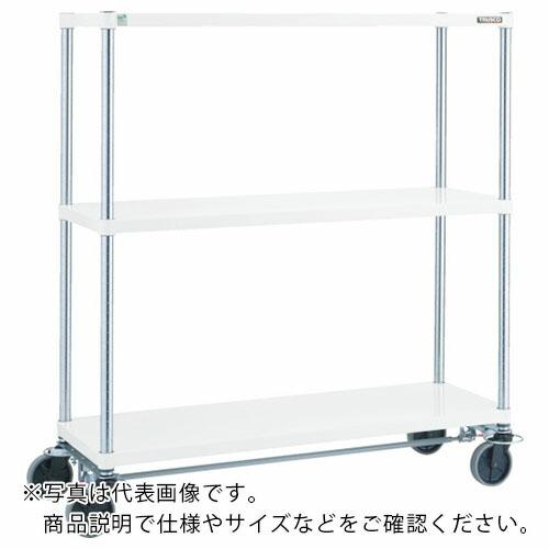 TRUSCO スチールラック フェニックスラック 1200X600 U車輪4輪S付 W色 抗菌粉体塗...