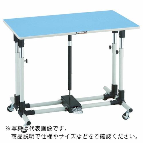 TRUSCO 上下調節機能付作業台600X600XH700-950 車輪付 ( JMW-6060GC...