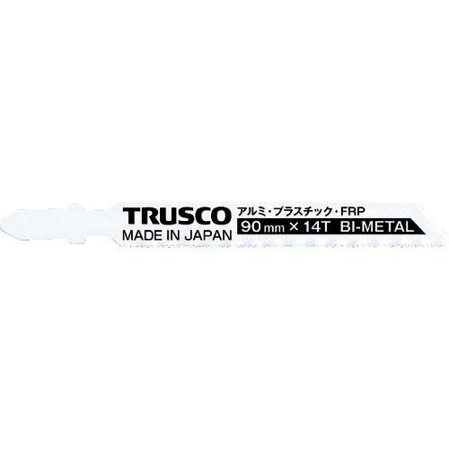TRUSCO バイメタルジグソー替刃 14山 鉄工・プラスチック・FRP用 5枚 ( TJB-901...