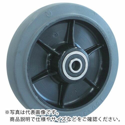 TRUSCO キャスター TYSシリーズ 車輪のみ グレーゴム 100Φ ( TYSW-100G )...