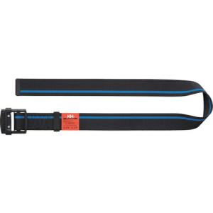 KH アルミバックル胴ベルト(スライド式) 1200mm 黒/青 ( 47413BF ) (株)基陽｜orangetool