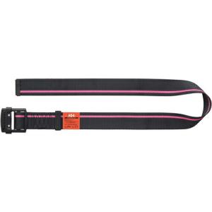 KH アルミバックル胴ベルト(スライド式) 1400mm 黒/ピンク ( 47423PNF ) (株)基陽｜orangetool