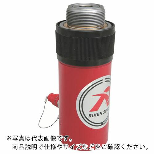RIKEN 単動式油圧シリンダー インチねじ ストローク50mm VCカプラ付 ( S2-50VC ...