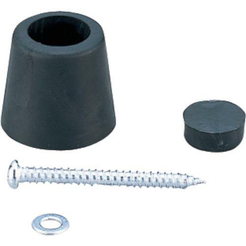 光 ゴムクッション戸当り黒4入20×23 ( PGD-20-1 ) (株)光