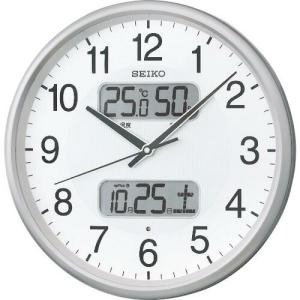 SEIKO 電波掛時計 P枠 ( KX383S ) セイコータイムクリエーション(株)｜orangetool