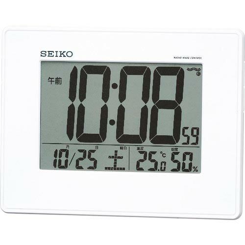 SEIKO 温湿度計付き掛置兼用電波時計 ( SQ770W ) セイコータイムクリエーション(株)