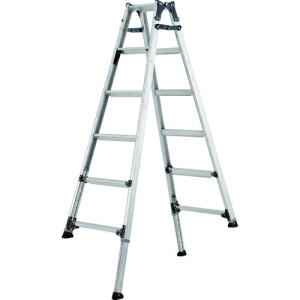 アルインコ 伸縮脚立(ステップ幅広)180cm 最大使用質量100kg ( PRW180FX )｜orangetool