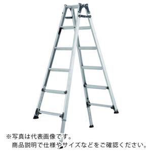 アルインコ 伸縮脚付きはしご兼用脚立(踏ざん幅60mm・各脚441mm伸縮) ( PRT210FX )｜orangetool