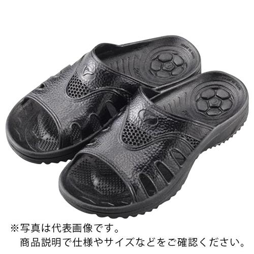 AS 研究者用サンダル NO.1400 黒 L ( 1-9535-12 )